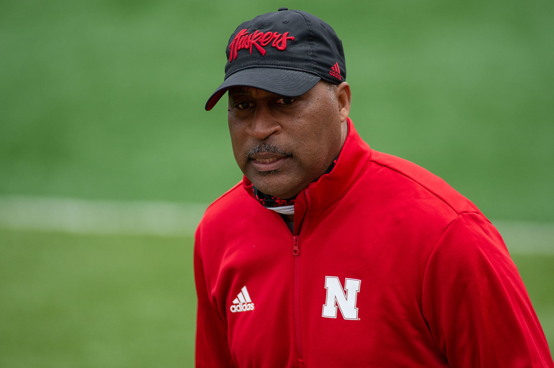 Nebraska football practice, 4.17
